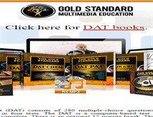 Tablet Screenshot of goldstandard-dat.com